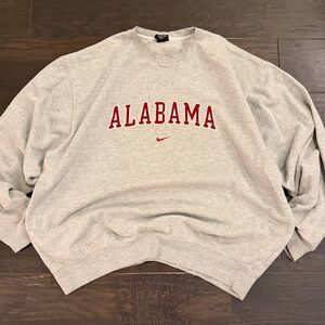 Vintage Nike Alabama Crimson Tide Crewneck Sweatshirt XXL